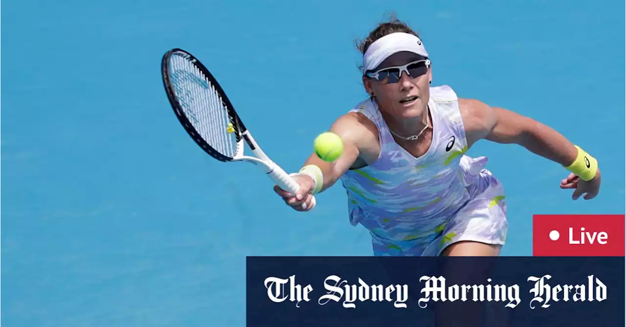 Australian Open 2022 LIVE updates: Sam Stosur scores comeback win, Nick Kyrgios, Alex De Minaur to take to the court in first round action