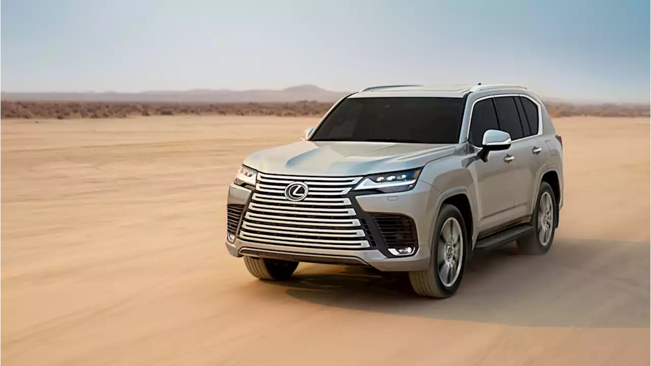 2022 Lexus LX 600 starts at nearly $90,000