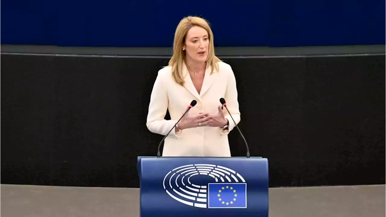 Christdemokratin Roberta Metsola wird neue EU-Parlamentspräsidentin