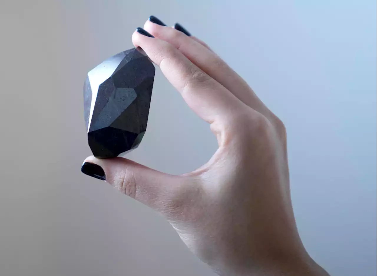 Out of this world: 555.55-carat black diamond lands in Dubai