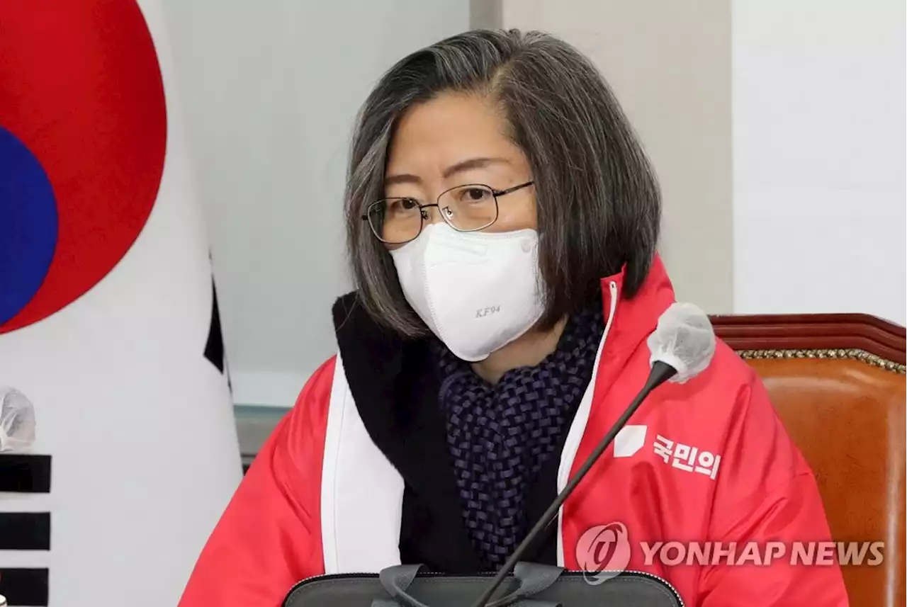 '김지은 고통에 유감' 이수정 '국힘 여성본부 고문직 사퇴' | 연합뉴스