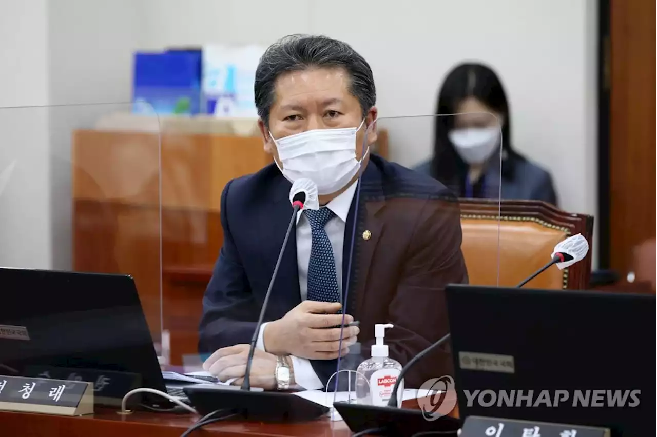 정청래 ''이재명 후보 뜻이라며 탈당 권유…하지 않을 것' | 연합뉴스