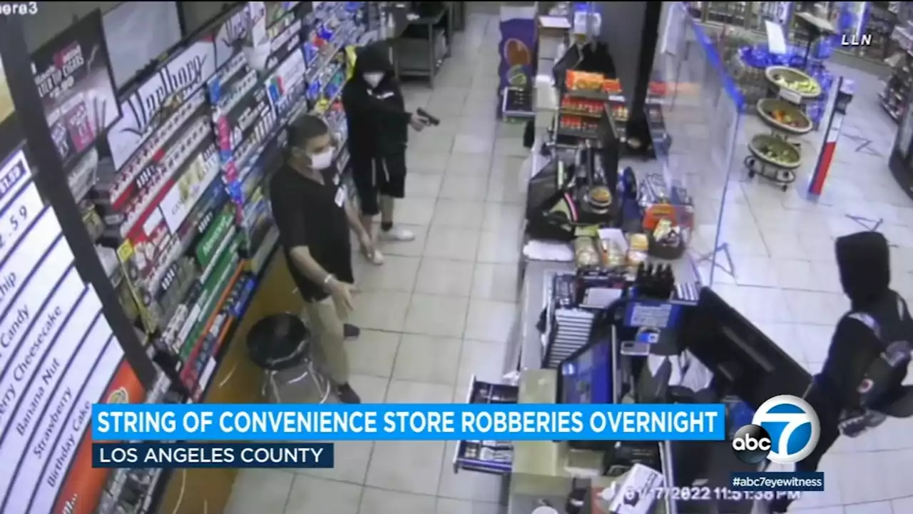 Robberies at several LA County convenience stores believed to be connected, authorities say