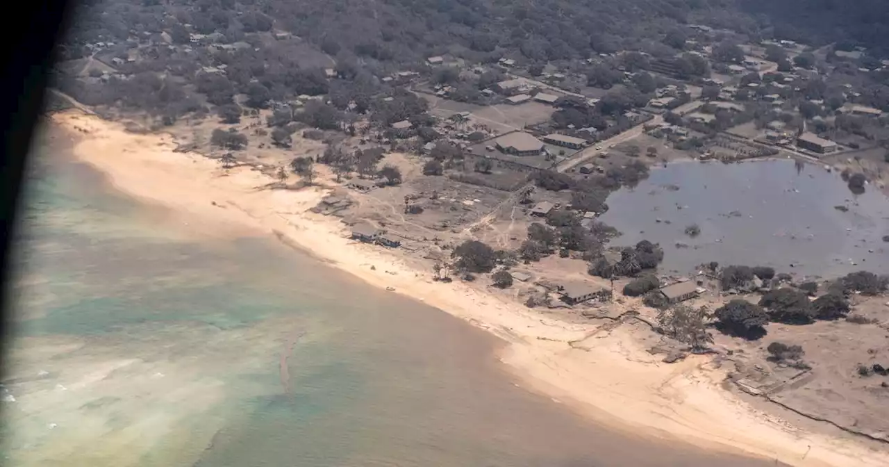 Three of Tonga’s smaller islands badly damaged by tsunami waves up to 50 feet high