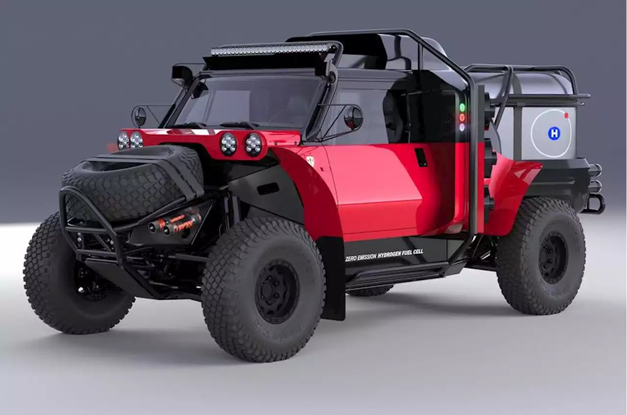 Glickenhaus Hydrogen Boot is zero-emissions Baja 1000 desert racer | Autocar