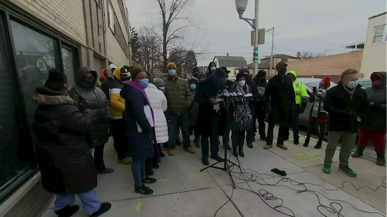 Toni Preckwinkle Along With Family, Friends Of Women Shot And Killed While Going To Work Call For Justice