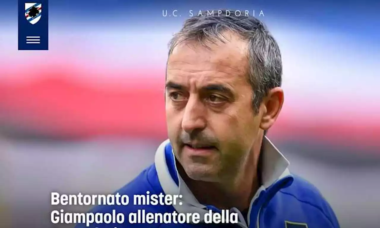 Sampdoria, UFFICIALE: Giampaolo è il nuovo allenatore