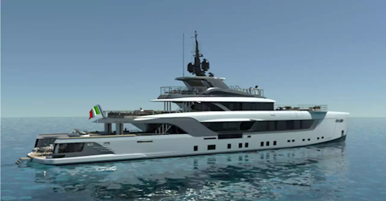 The Italian Sea Group, venduto il nuovo mega yacht Admiral: 55 metri di puro design (in alluminio)