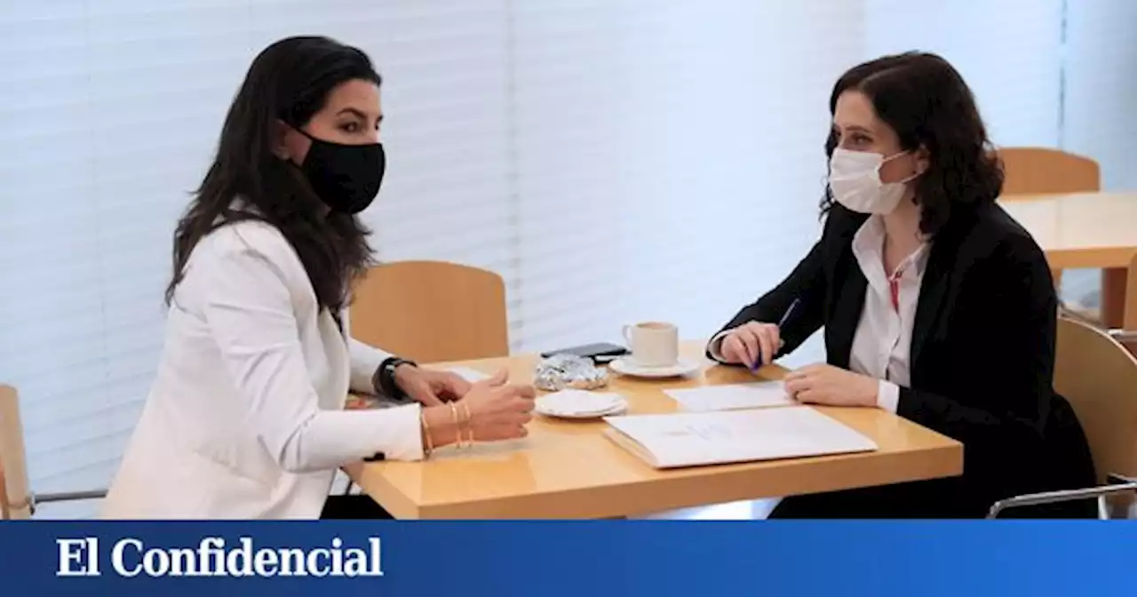 Ayuso congela la reducción de diputados en la Asamblea pactada con Vox