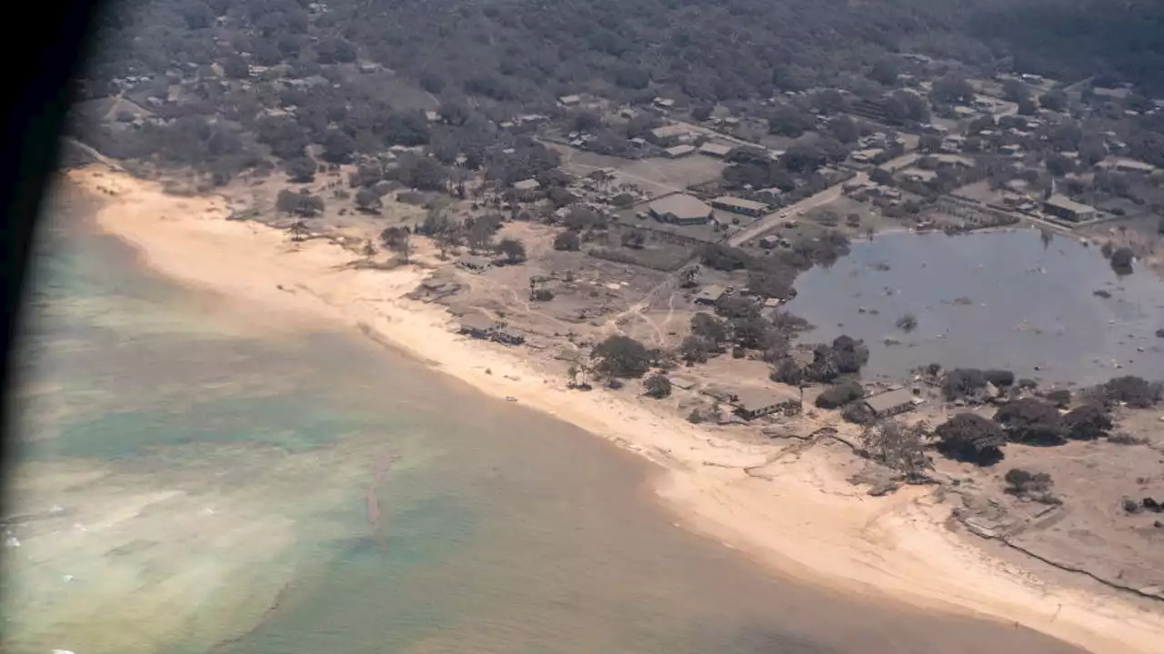 Officials: Tonga volcanic eruption triggered 50-foot tsunami waves, at least 3 dead