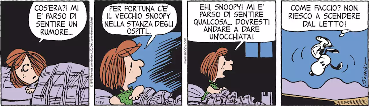 Peanuts 2022 gennaio 19 - Il Post