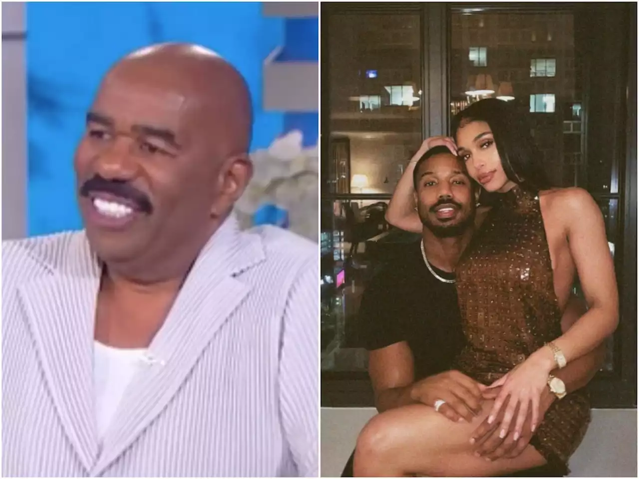 Steve Harvey ‘very uncomfortable’ with photo of daughter Lori with Michael B Jordan