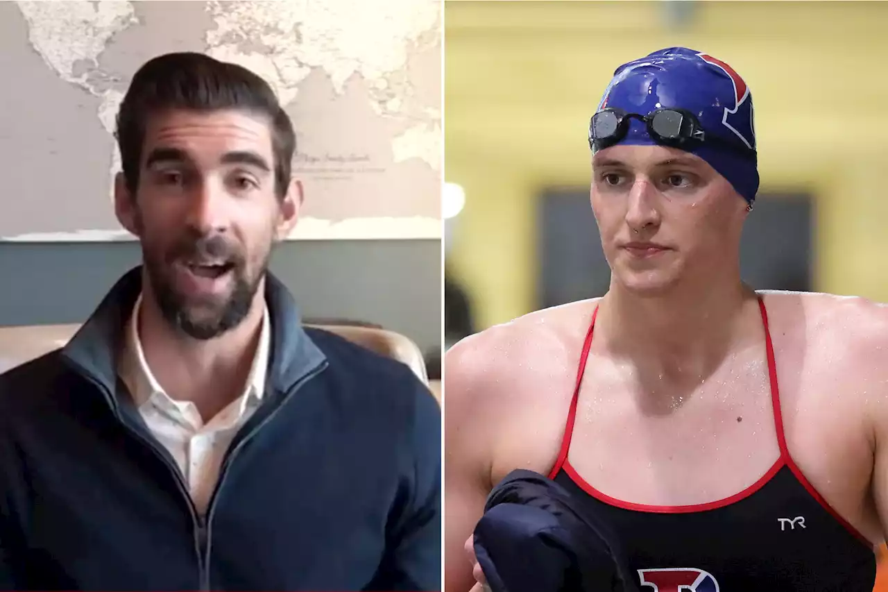 Michael Phelps: NCAA’s Lia Thomas issue shows need for level playing field