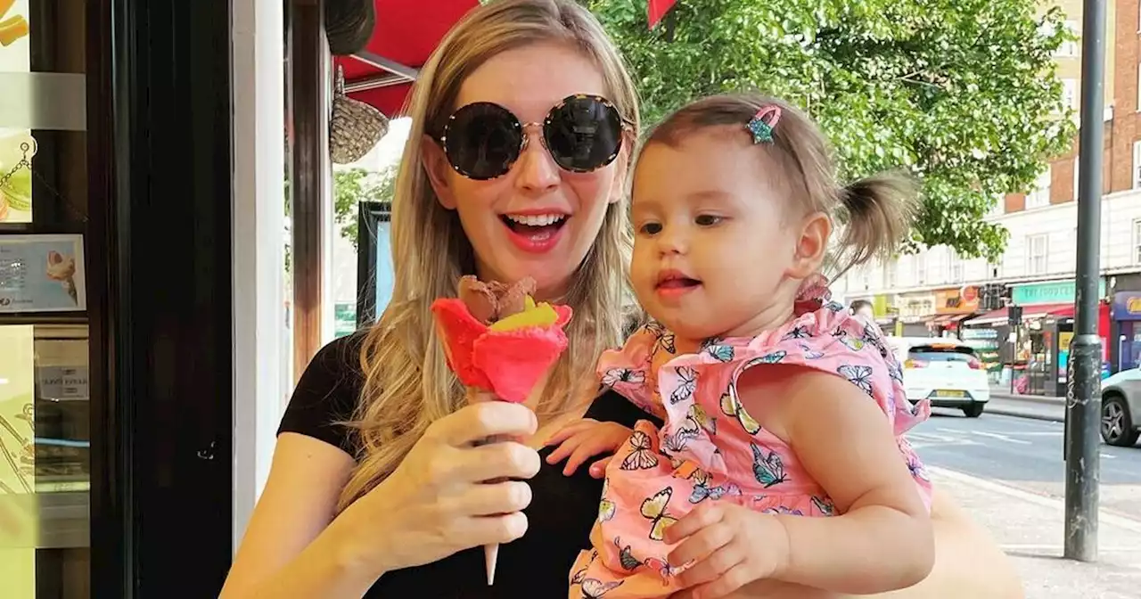 Rachel Riley's daughter Maven, two, follows in her footsteps in adorable video