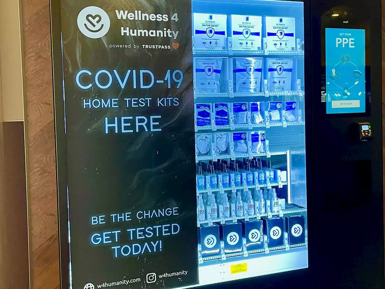 Vending machines with COVID-19 tests pop up at U.S. colleges