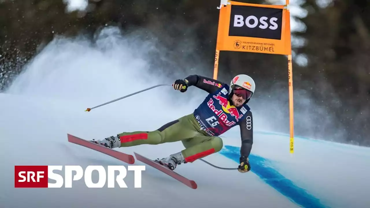 1. Training von Kitzbühel - Hirscher gibt «Comeback» – Hintermann als 8. bester Schweizer