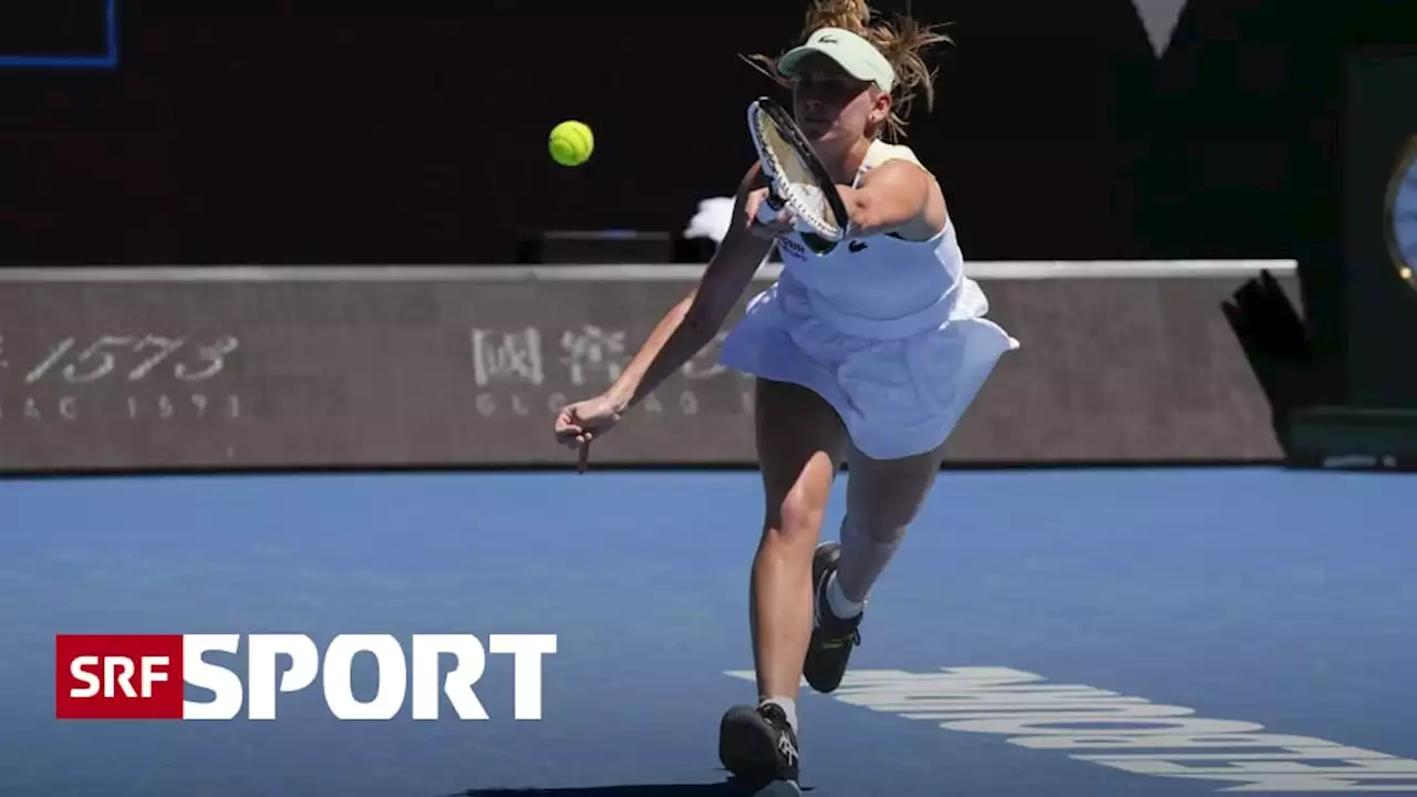 Nur 3 Games gegen Azarenka - Teichmann bleibt chancenlos und scheitert in Melbourne in Runde 2