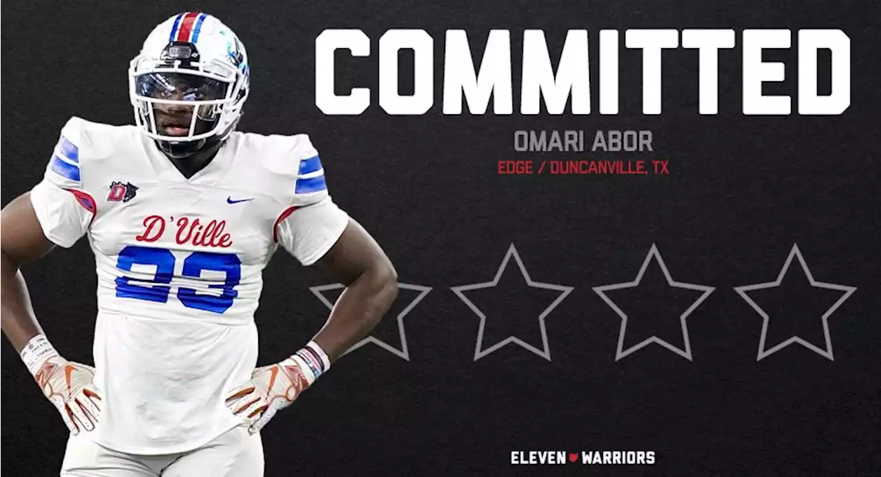 Four-star Defensive End Omari Abor Commits to Ohio State