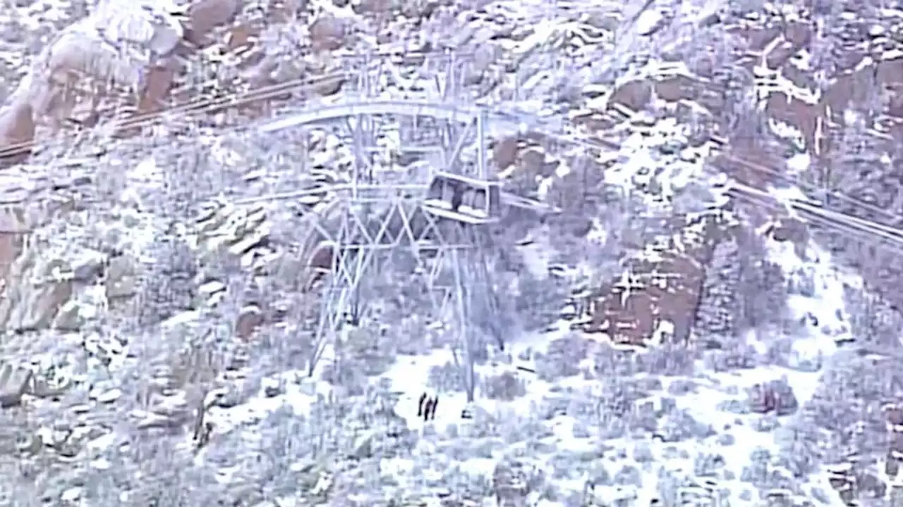 21 people rescued after trapped overnight on New Mexico tramway