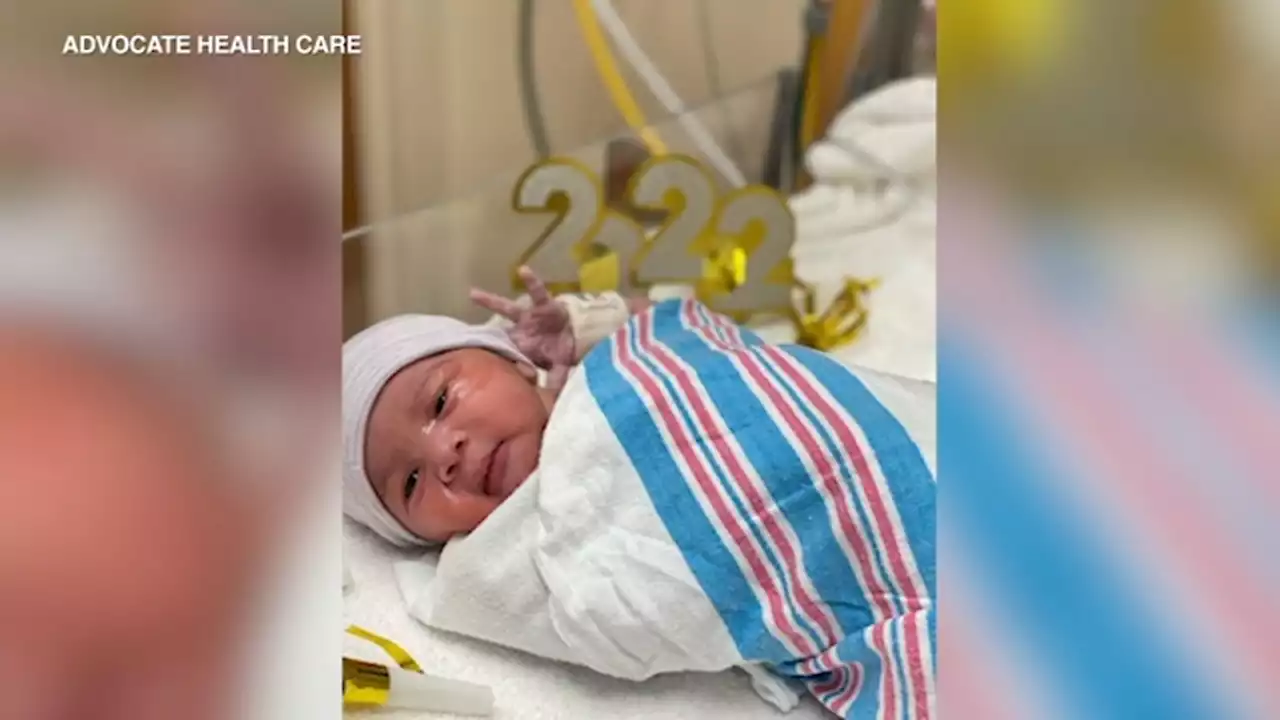 Chicago area hospitals welcome first babies of 2022