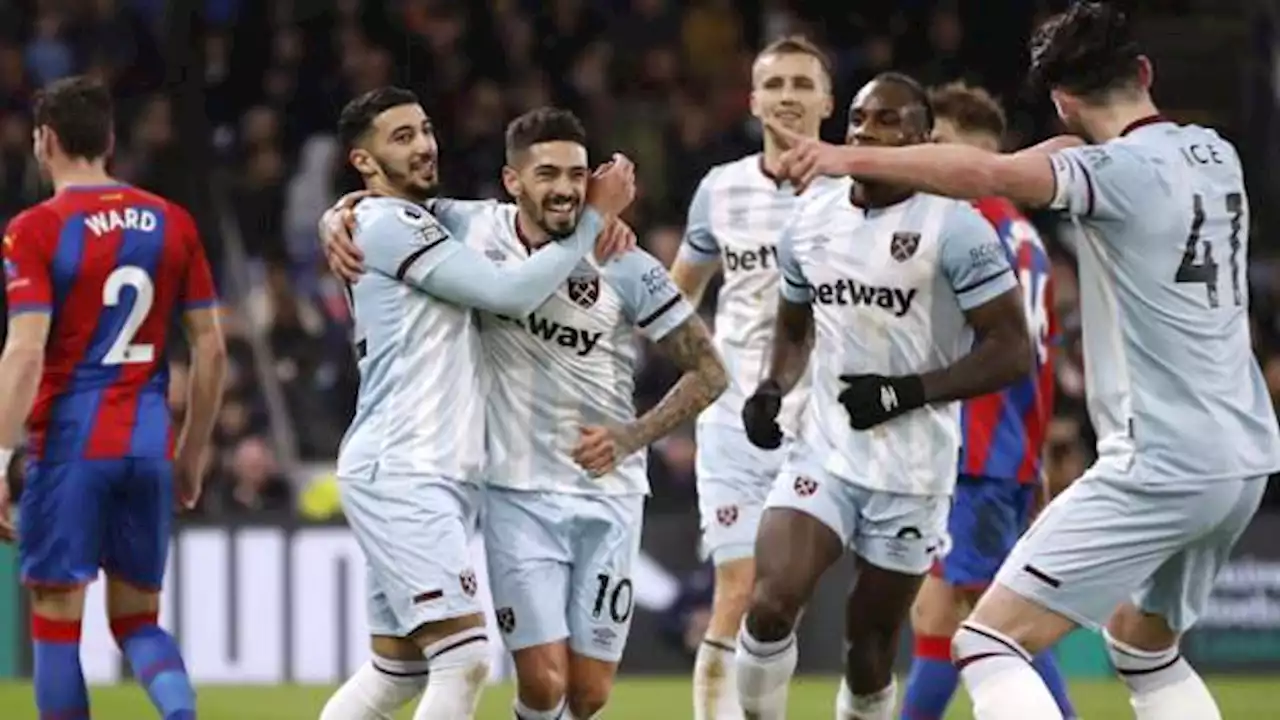 West Ham edge win at Palace