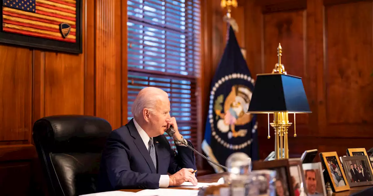 Biden tells Putin that the U.S. and allies will respond 'decisively' if Russia invades Ukraine