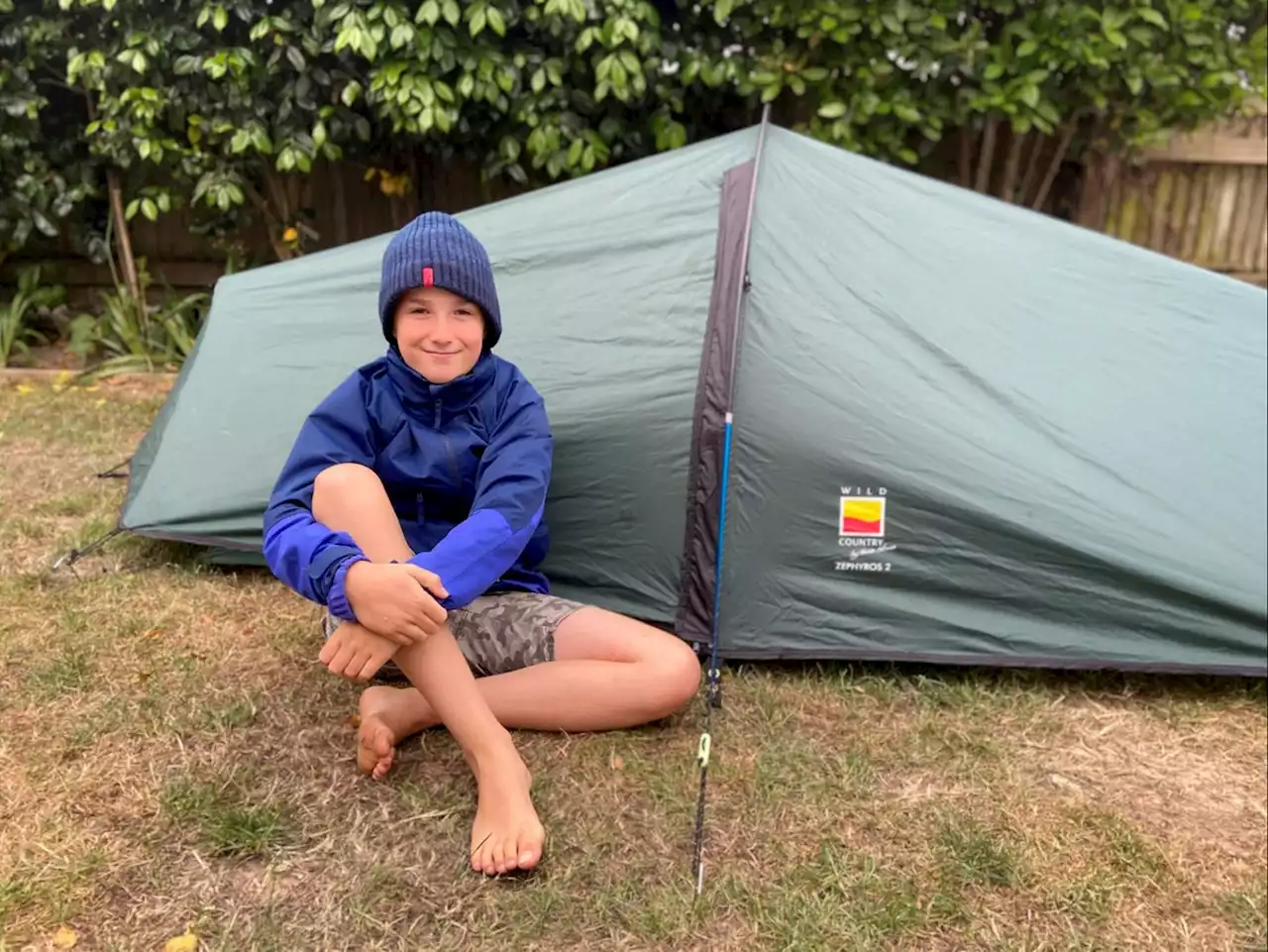 Boy who camped for more than 600 nights for charity recognised in New Year Honours