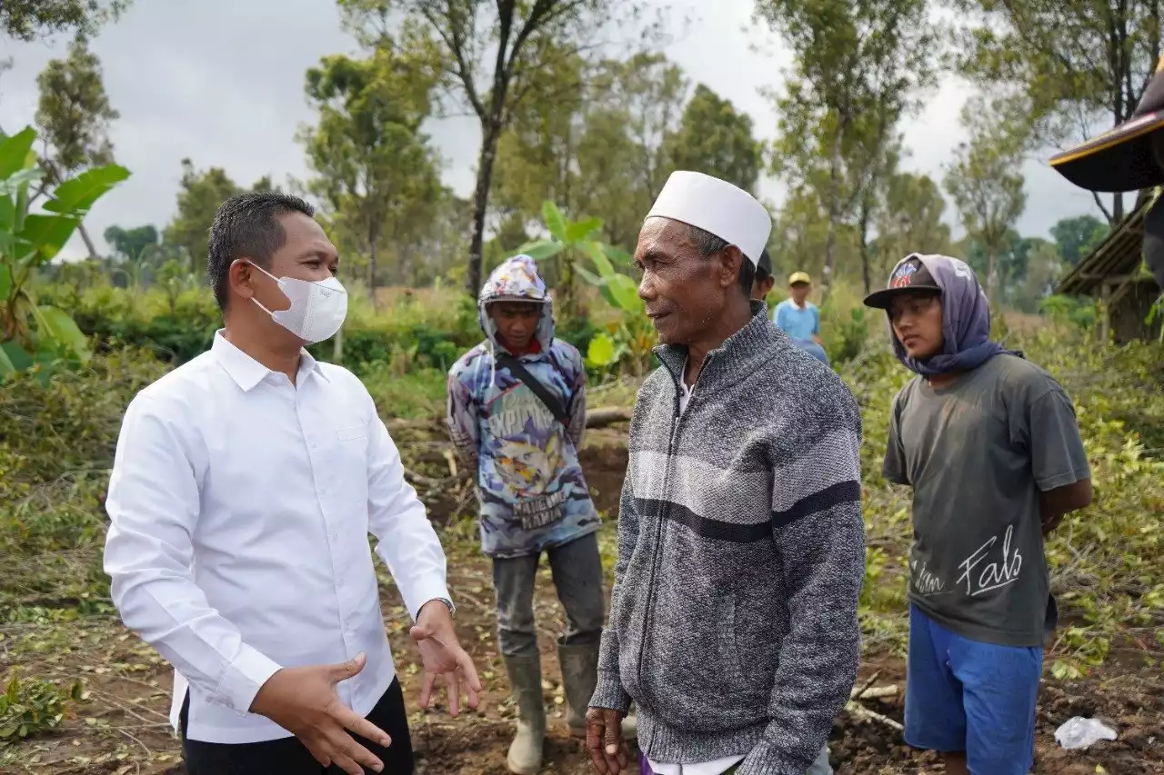 Pembangunan Huntara Warga Terdaampak Erupsi Gunung Semeru Resmi Dimulai