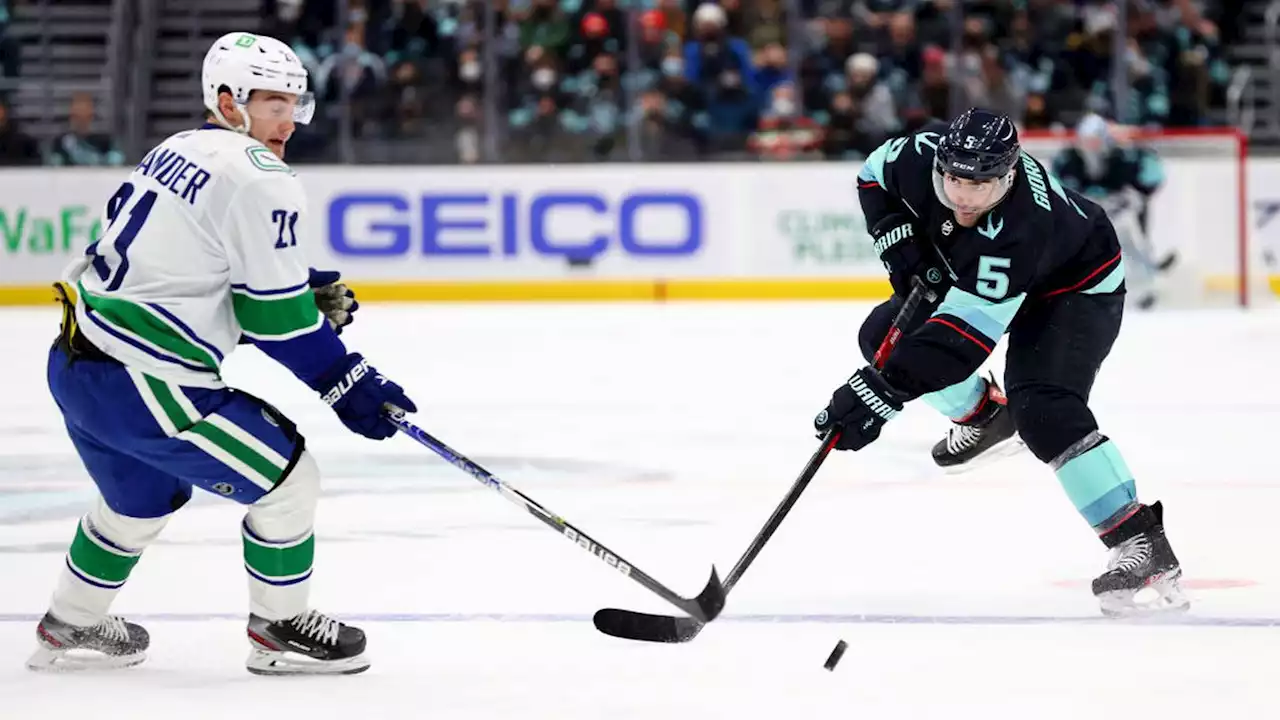 Canucks score 3 in third period to topple Kraken 5-2