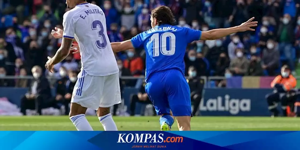 Babak Pertama Getafe Vs Real Madrid: Militao Blunder, Los Blancos Tertinggal 0-1