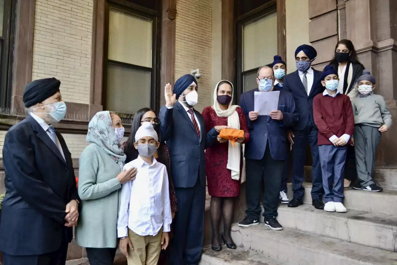 Bhalla sworn in for second term in Hoboken