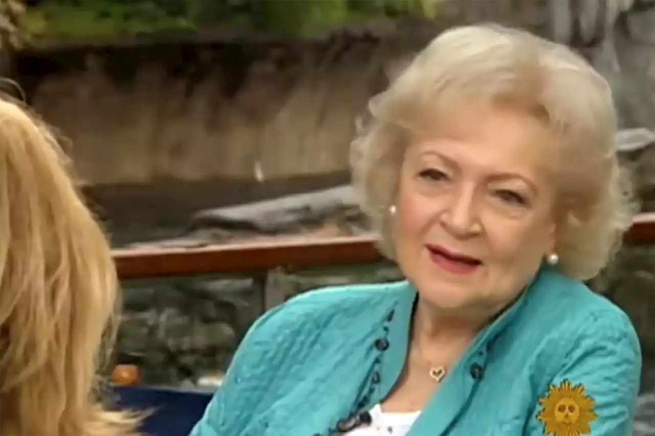 Betty White on why she wasn’t afraid of dying