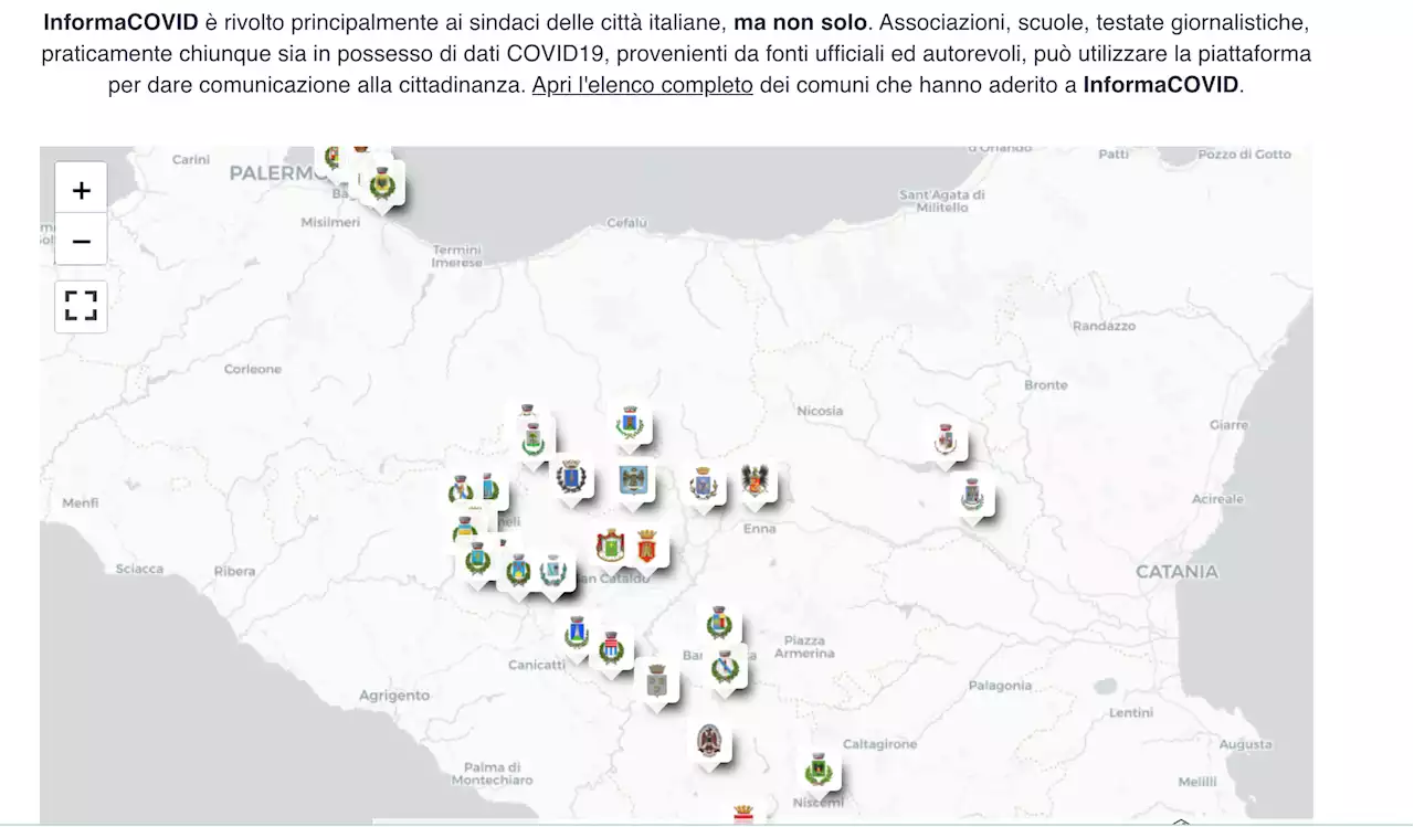 Blog | Monitorare il Covid 'dal basso”, il caso Informacovid Sicilia #mapping - Info Data