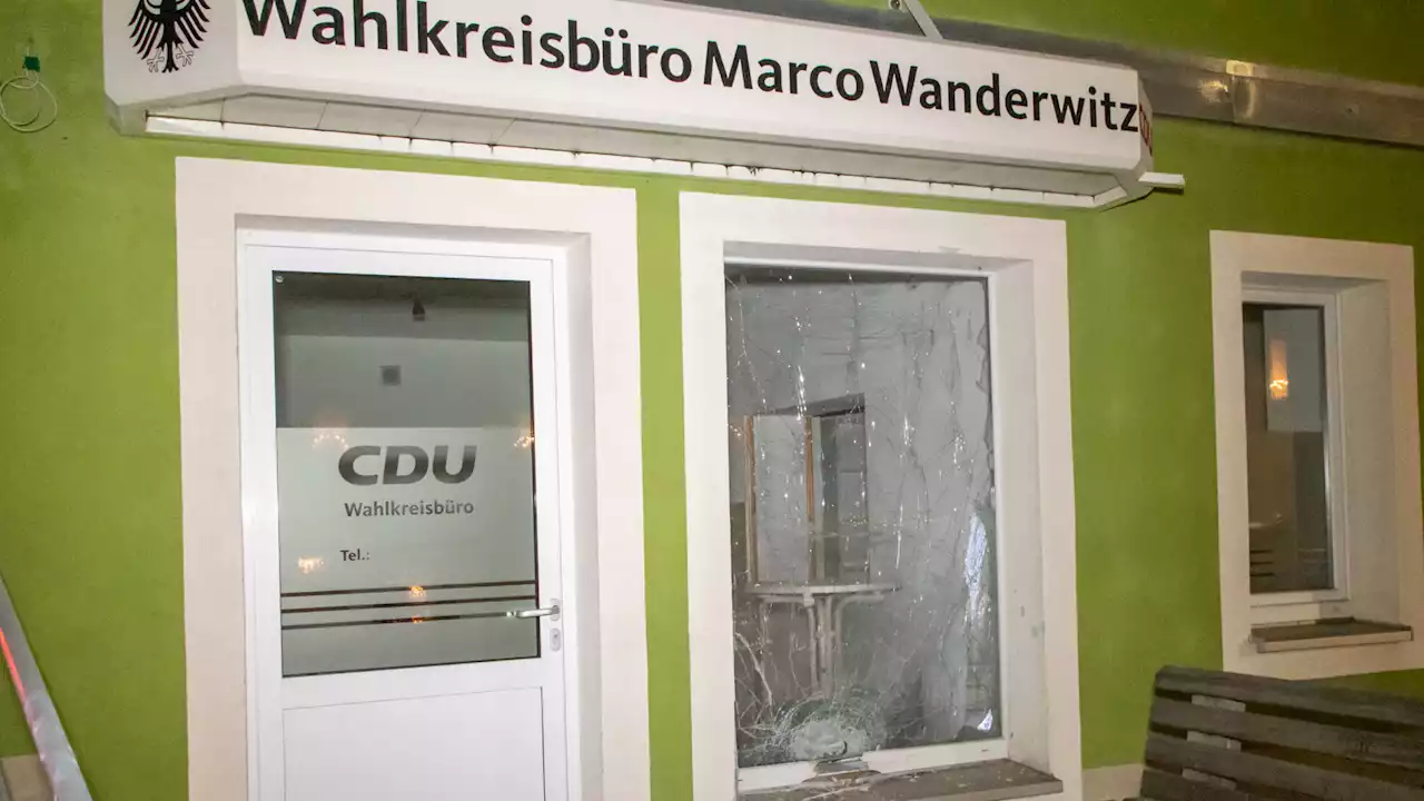 Empörung über Angriff auf Büro von Politiker Wanderwitz