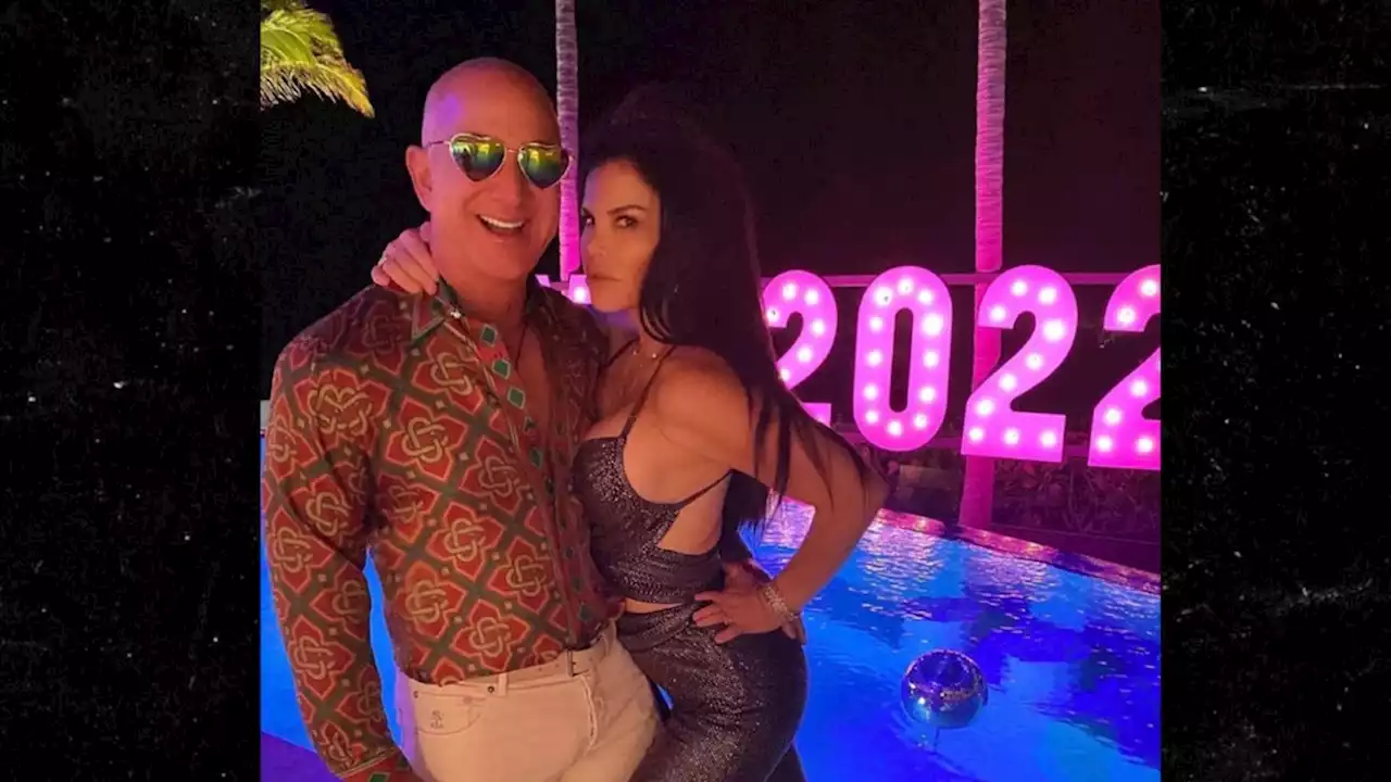 Jeff Bezos and Lauren Sanchez Celebrate New Year at Disco Party in St. Barts