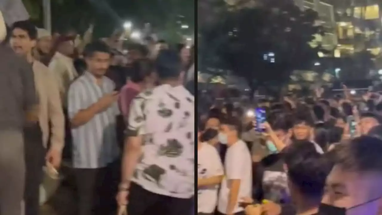 Crowd at New Year’s Eve gathering at Clarke Quay swelled to hundreds and became 'too big to control', say eyewitnesses