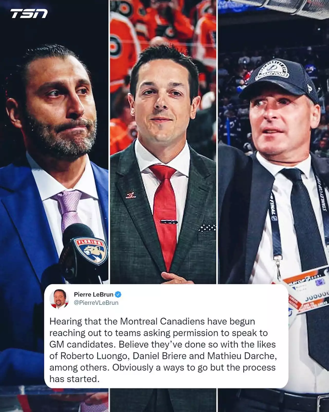 Habs' new GM search process has begun - TSN.ca