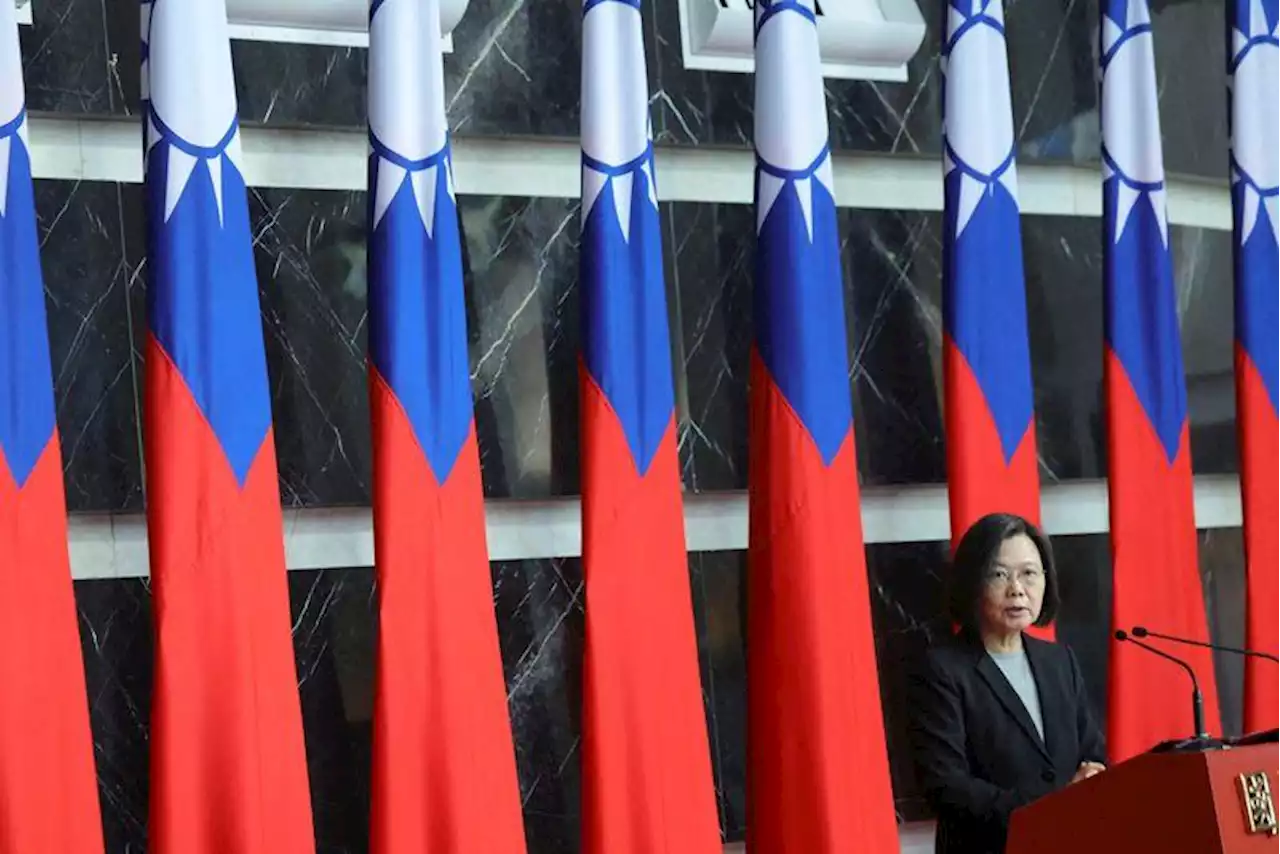 In New Year's speech, Taiwan president warns China against 'military adventurism'