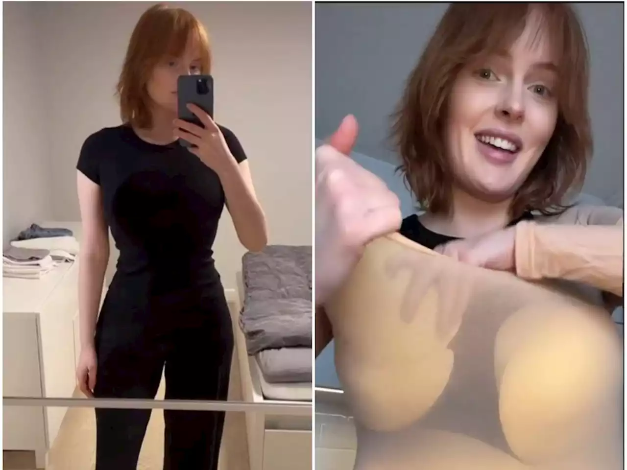 Model reveals that she's encouraged to wear a 'fat suit' for plus-sized ads
