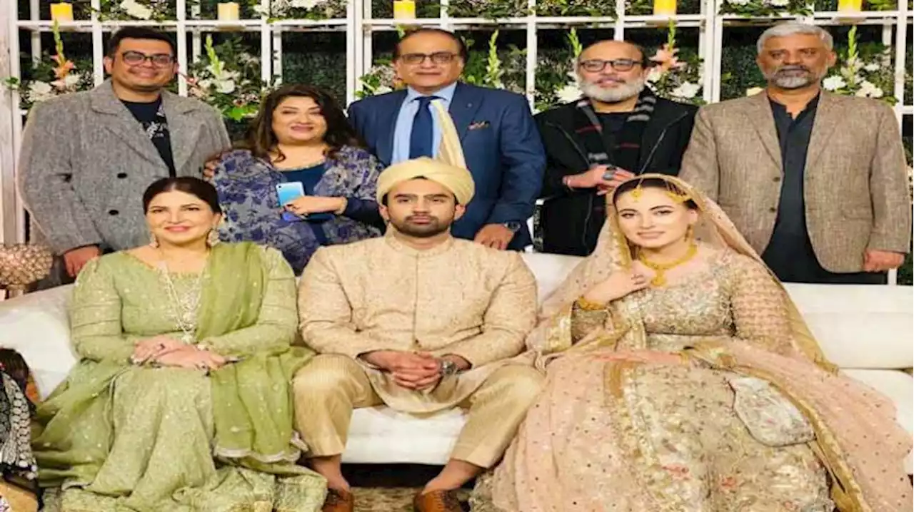 اداکارہ شگفتہ اعجاز کی بیٹی کا نکاح۔۔متعدد شوبز شخصیات کی آمد