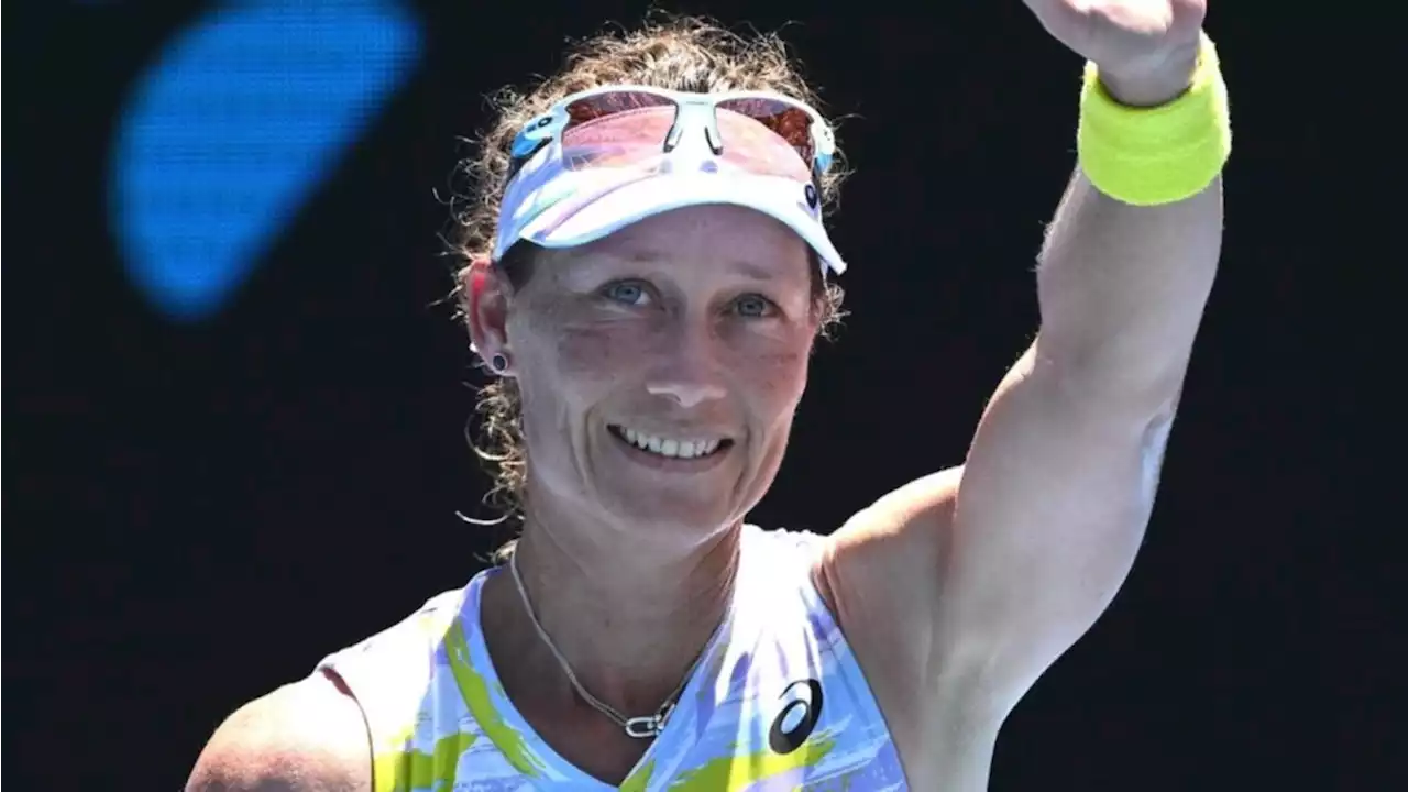 Tears flow as retiring Aussie tennis great Sam Stosur bids emotional farewell