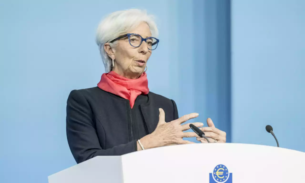 Lagarde: 'L'inflazione scenderà gradualmente nel 2022'