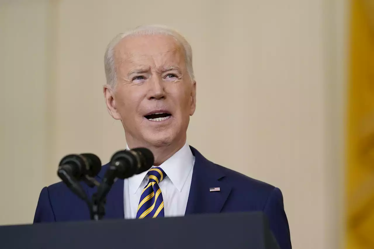 Biden says nation weary from COVID, but US in a better place