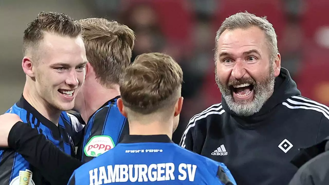 HSV gegen FC St. Pauli - Trainer-Vollgas vor dem Derby