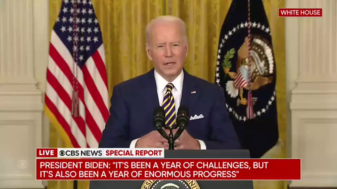 Live Updates: President Joe Biden holds first 2022 press conference