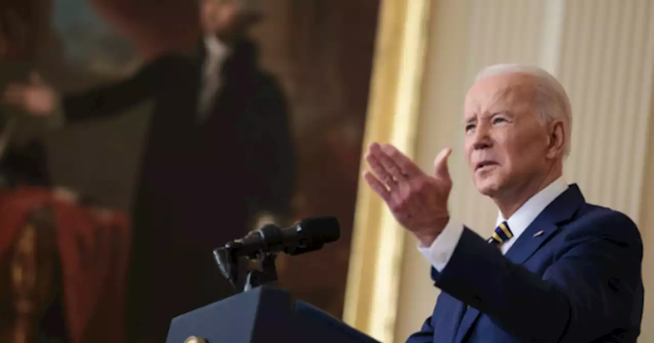 Joe Biden cumpli� un a�o como presidente de Estados Unidos: las 7 frases clave de su discurso aniversario