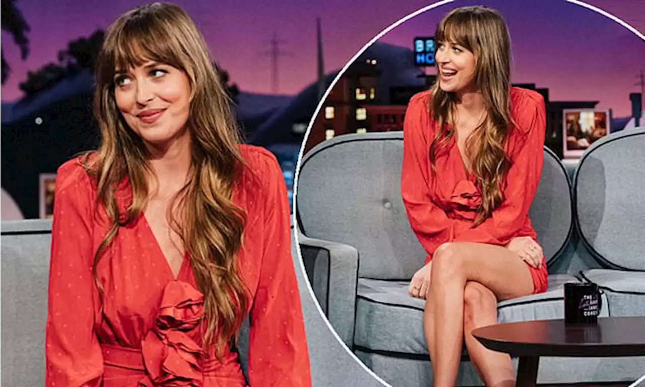 Dakota Johnson quips about her raunchy screen past