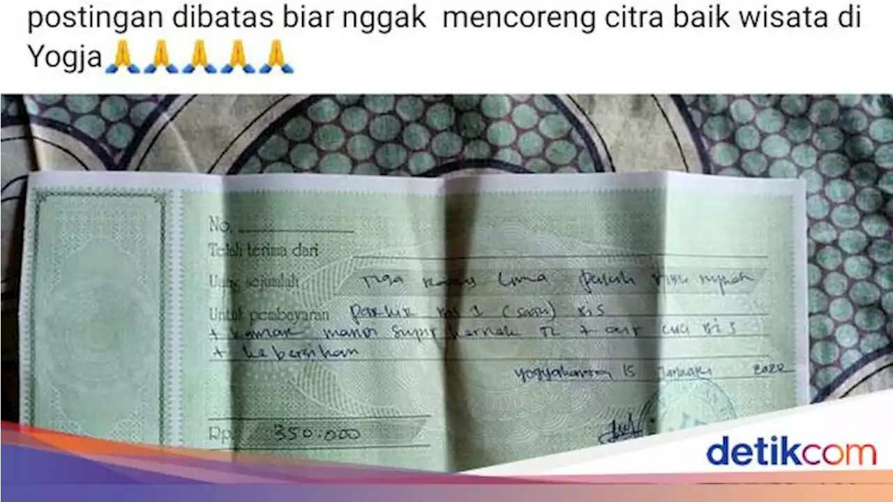 Polisi Sebut Parkir Rp 350 Ribu di Yogya Permintaan Kernet Bus