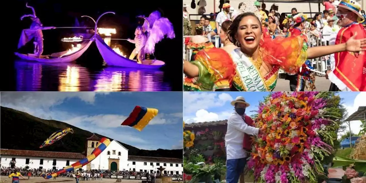 Calendario de las ferias y fiestas que se celebrarán en Colombia en 2022