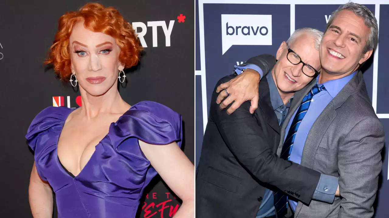 Kathy Griffin 'Hate Watched' Anderson Cooper and Andy Cohen on NYE